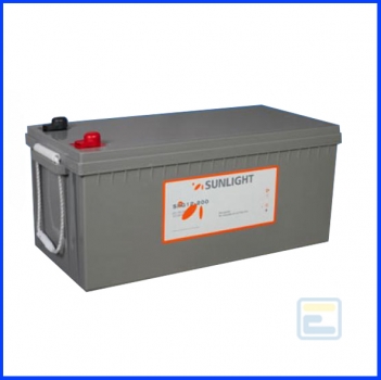 Аккумулятор 12В 200А*ч / SPG 12-200 / Sunlight / GEL Аккумулятор 12В 200А*ч / SPG 12-200 / Sunlight / GEL