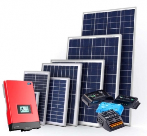 Комплектуючі до сонячних електростанцій