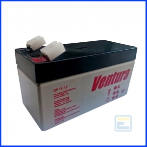 Аккумулятор 12В 1,3А*ч / GP 12-1,3 / Ventura / AGM
