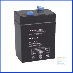 Аккумулятор 6В 4,5А*ч / SP 6-4,5 / Sunlight / AGM