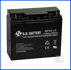 Акумулятор 12В 20А*год / ВP 20-12 /B.B. Battery / AGM